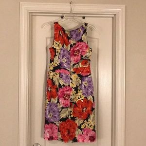 Classy Floral Dress by Banana Republic